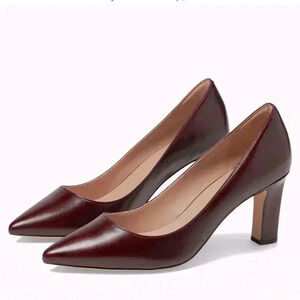 Cole Haan Burgundy Heels